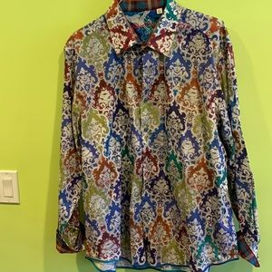 ROBERT GRAHAM LONG SLEEVE BUTTON DOWN